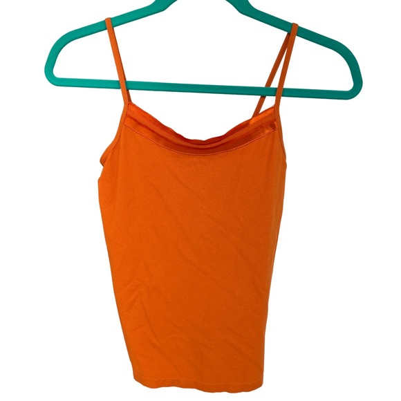 The Limited Vibrant Orange and Goldenrod Fitted Camisoles with Spaghetti Straps - Picture 5 of 7